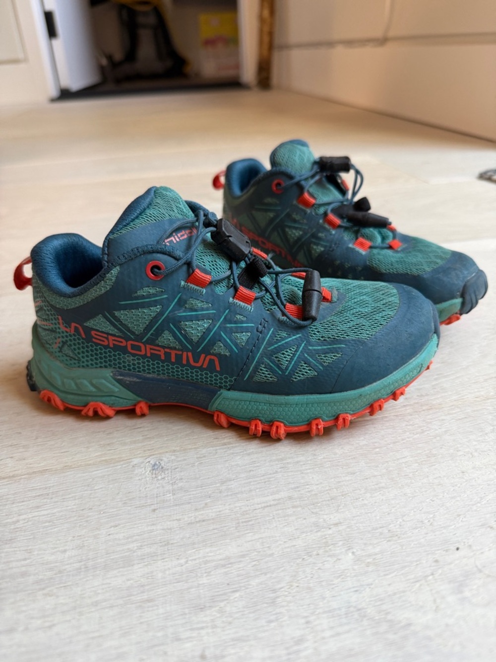 La Sportiva kids Bushido II Jr.
(EUR 29, Kids US 12) Hiking and Trail Shoes